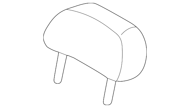 864002W805 Деталь HEADREST