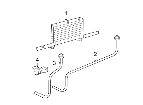 Escalade EXT TRANS OIL COOLER