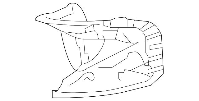 8321A137 Деталь MOUNT BRACKET, LEFT