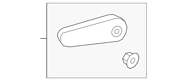 72830-08050-B1 Деталь ARMREST, LEFT