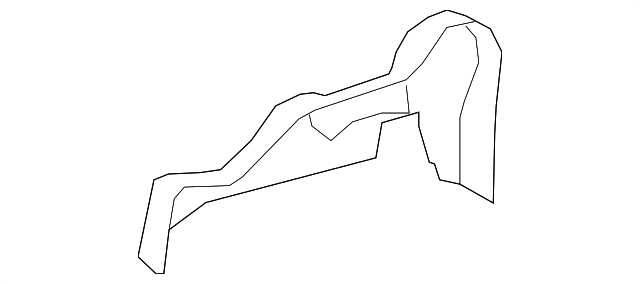 71833-08050-B0 Деталь RECLINE COVER, LEFT
