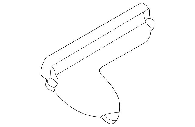 4663766 Деталь HEAT SHIELD, RIGHT