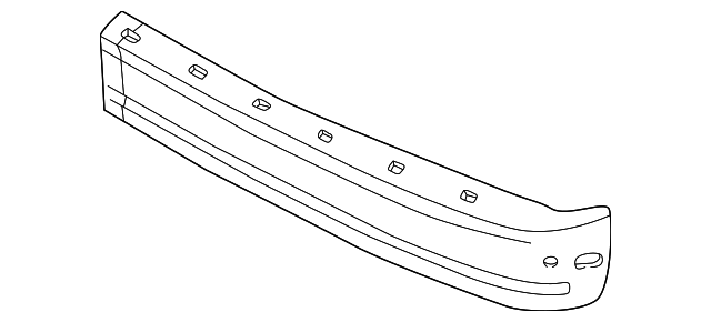 15553716 Деталь BUMPER