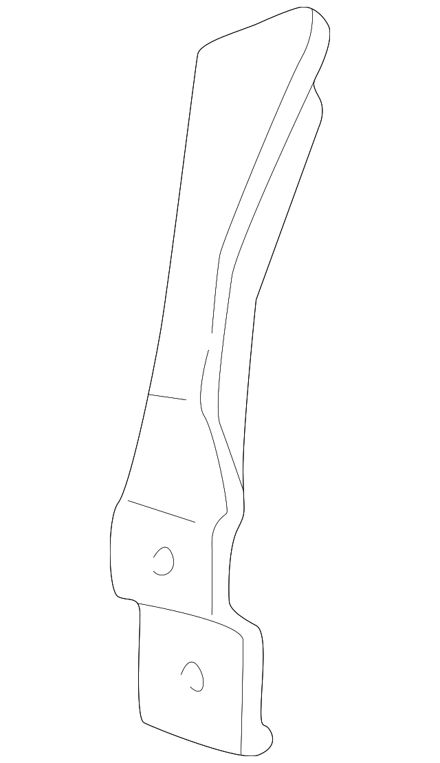 14075408 Деталь OUTER BRACE, RIGHT