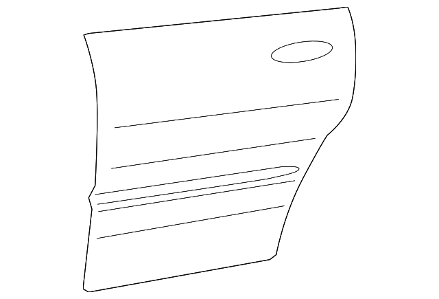 77121-3L010 Деталь OUTER PANEL, RIGHT