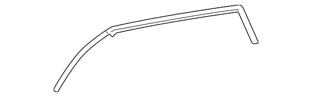 83160-3L000 Деталь UPPER W'STRIP, RIGHT