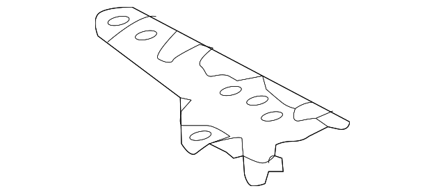 58385-0E040 Деталь REAR BODY PANEL UPPER BRACKET, RIGHT