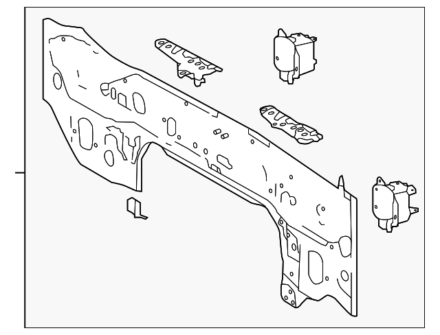 58307-0E050 Деталь REAR BODY PANEL