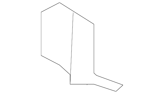 58355-0E030 Деталь REAR BODY PANEL LOWER BRACKET