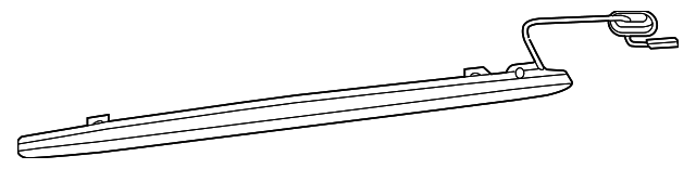 8U0-945-097 Деталь HIGH MOUNT LAMP