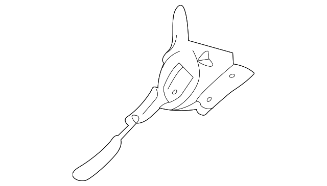 89044927 Деталь LATCH, RIGHT