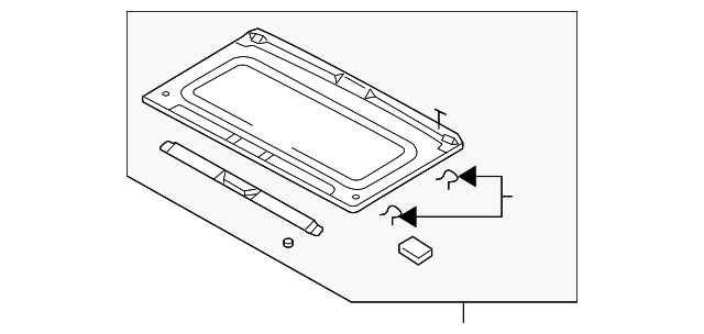 96413129 Деталь SUNSHADE