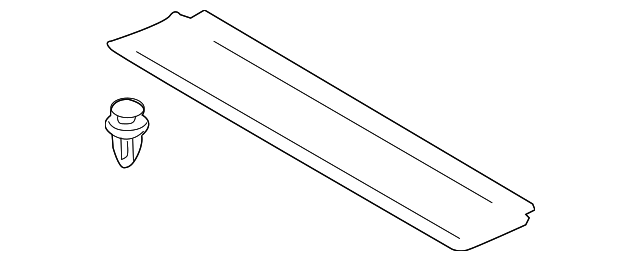 7646A012 Деталь FRONT TRIM