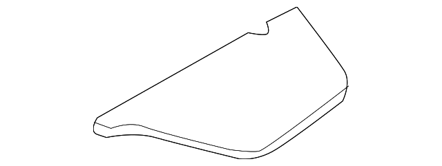 7646A019 Деталь STORAGE BOX DOOR, LEFT