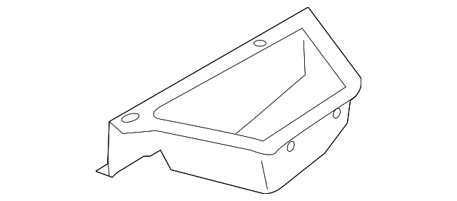 7646A081 Деталь STORAGE BOX, LEFT