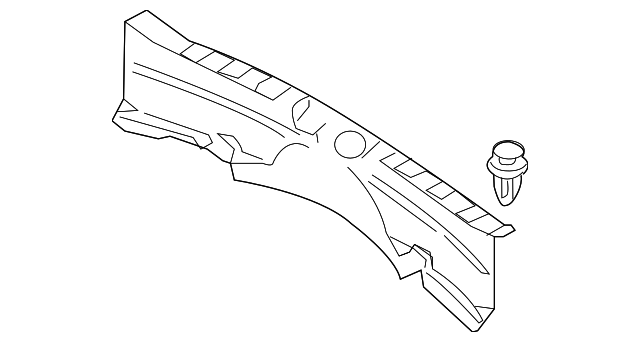 7240A033 Деталь REAR PANEL TRIM