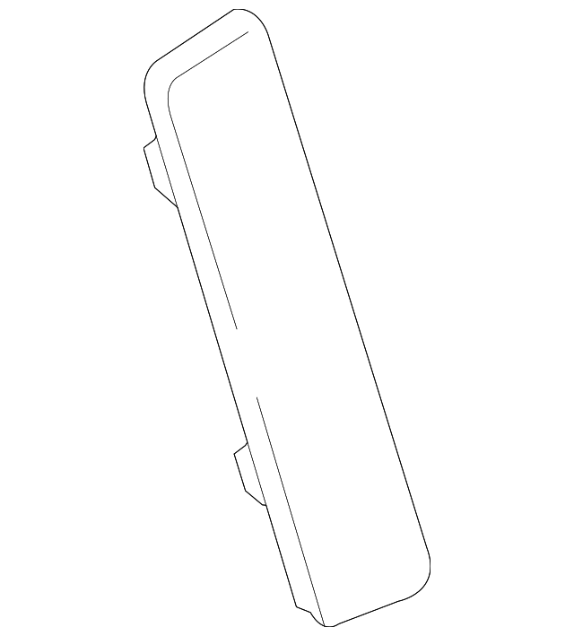 3C5-945-105-A Деталь REFLECTOR, LEFT