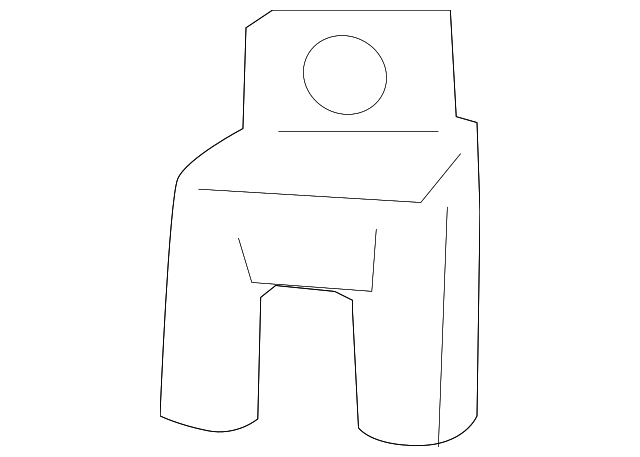 89348-33020 Деталь PARK SENSOR BRACKET