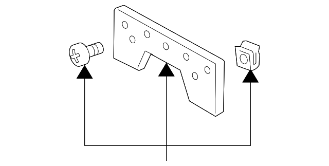 52114-33250 Деталь LICENSE BRACKET