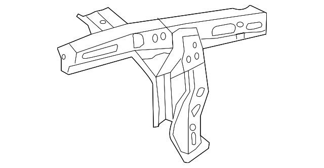 71630-3X000 Деталь UPPER PANEL, LEFT