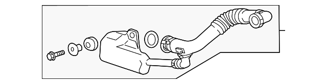 20936181 Деталь AIR INLET TUBE