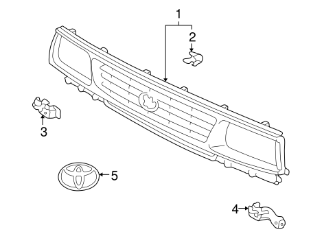 Tacoma GRILLE & COMPONENTS