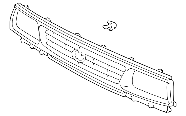 53100-35300 Деталь GRILLE