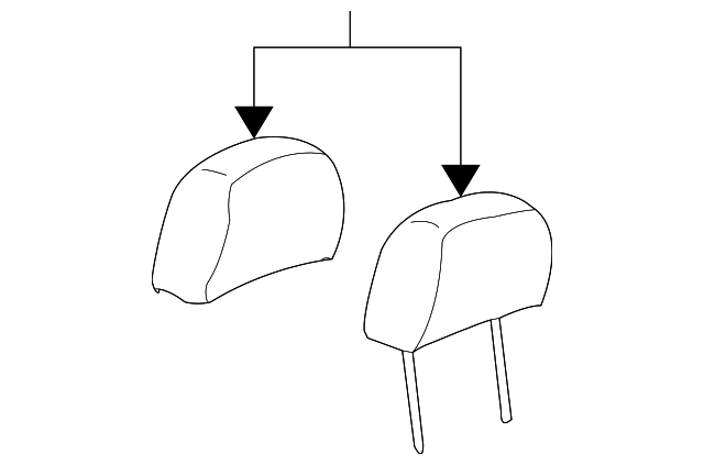 19128239 Деталь HEADREST, RIGHT