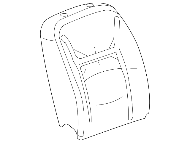 88994644 Деталь SEAT BACK PAD, RIGHT