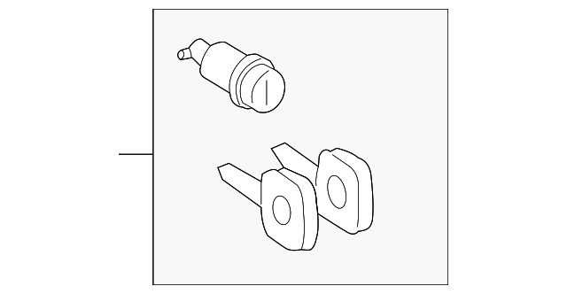 5114363AA Деталь LOCK & KEY
