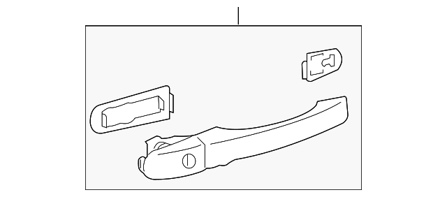 5104415AA Деталь HANDLE, OUTSIDE