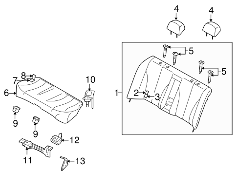 Versa REAR SEAT 3