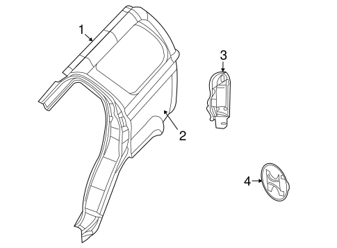Aspen QUARTER PANEL & COMPONENTS