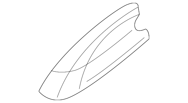87290-2L100 Деталь FRONT COVER, LEFT