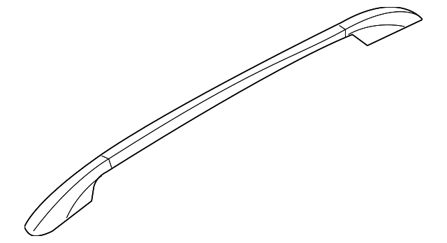 87270-2L100 Деталь SIDE RAIL, LEFT