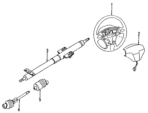 RX-7 STEERING COLUMN