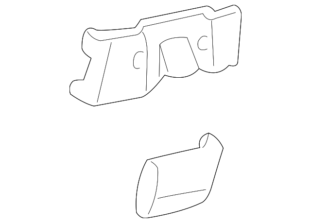 4D0-854-689-3FZ Деталь LOWER MOLDING, LEFT