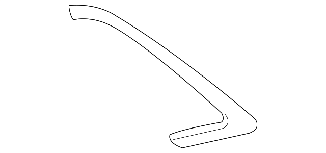 4D0-853-345-B-2ZZ Деталь PILLAR TRIM, LEFT