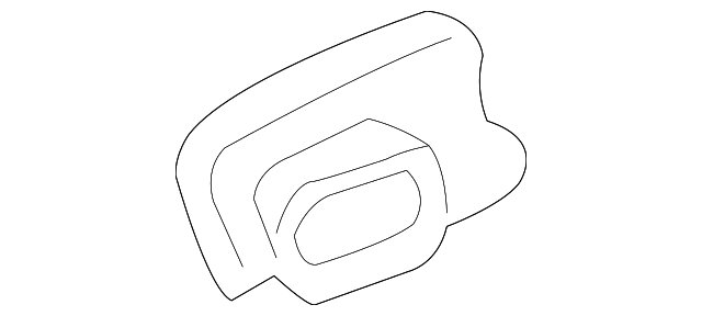 4D0-853-826 Деталь LOWER MOLDING CLIP, RIGHT