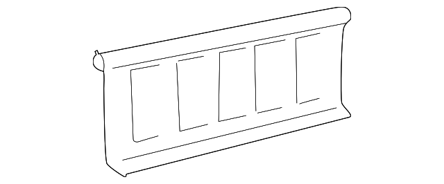 15593140 Деталь FRONT PANEL