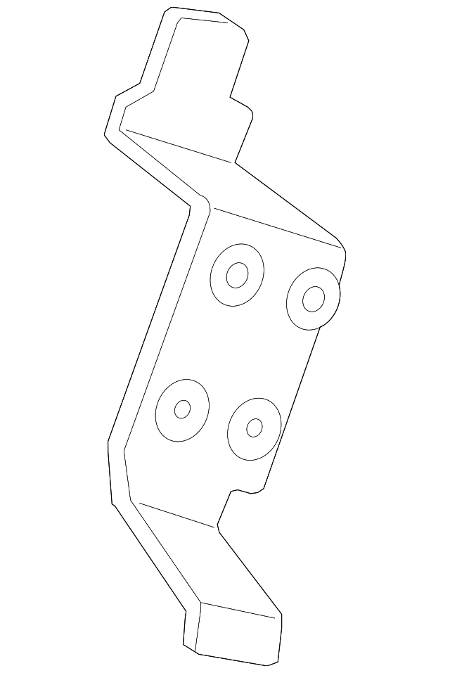 39161-STX-A11 Деталь BRACKET, L. RADIO