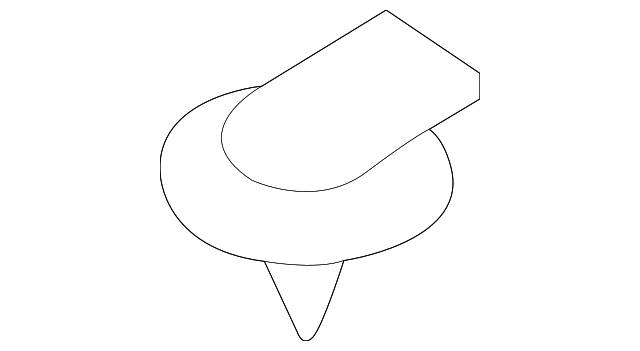 07-13-7-073-915 Деталь MOLDING EXTN CLIP, RIGHT