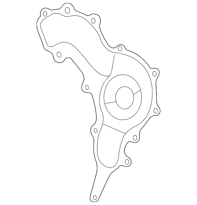 5184321AD Деталь WATER PUMP ASSY GASKET