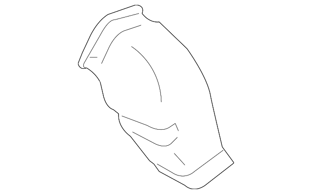 87224-08010 Деталь AIR DUCT, RIGHT