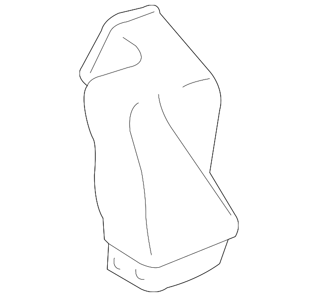 87225-08010 Деталь AIR DUCT, LEFT