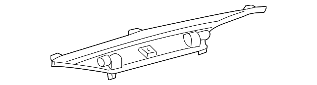 55950-08030 Деталь DEFROSTER NOZZLE