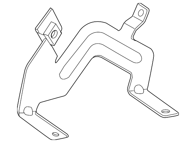 1Q0-951-167 ALARM HORN BRACKET