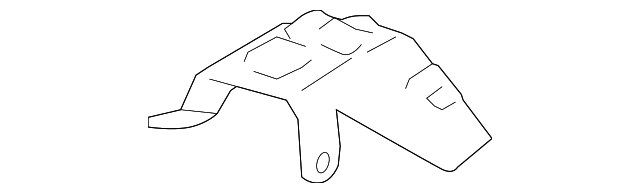 22723740 Деталь RADIATOR LOWER SUPPORT, RIGHT