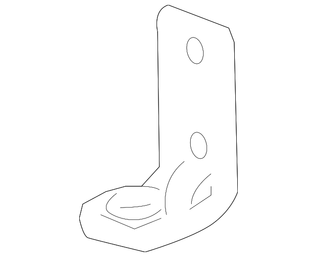 22715339 Деталь RADIATOR UPPER BRACKET, RIGHT