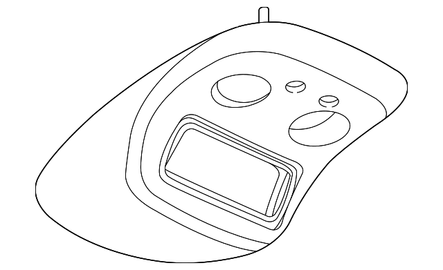 15812244 Деталь ROOF CONSOLE